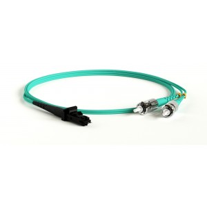 Патч-корд оптический TopLan, дуплексный, LC/P-MTRJm, MM 50/125, 3.0 м